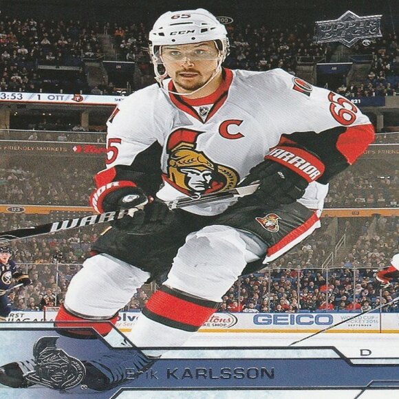 Erik Karlsson - Ottawa Senators NHL Hockey Card Collection - Picture 3 of 3